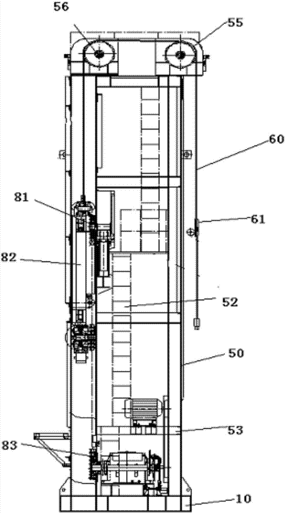 Double-chain reversing oil pumping method and oil pumping unit