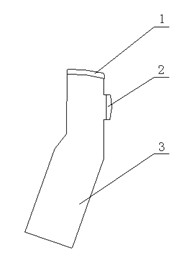 Moving contact structure with high breaking capacity