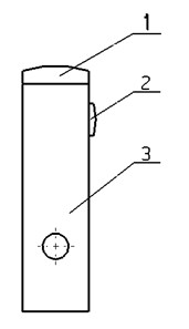 Moving contact structure with high breaking capacity