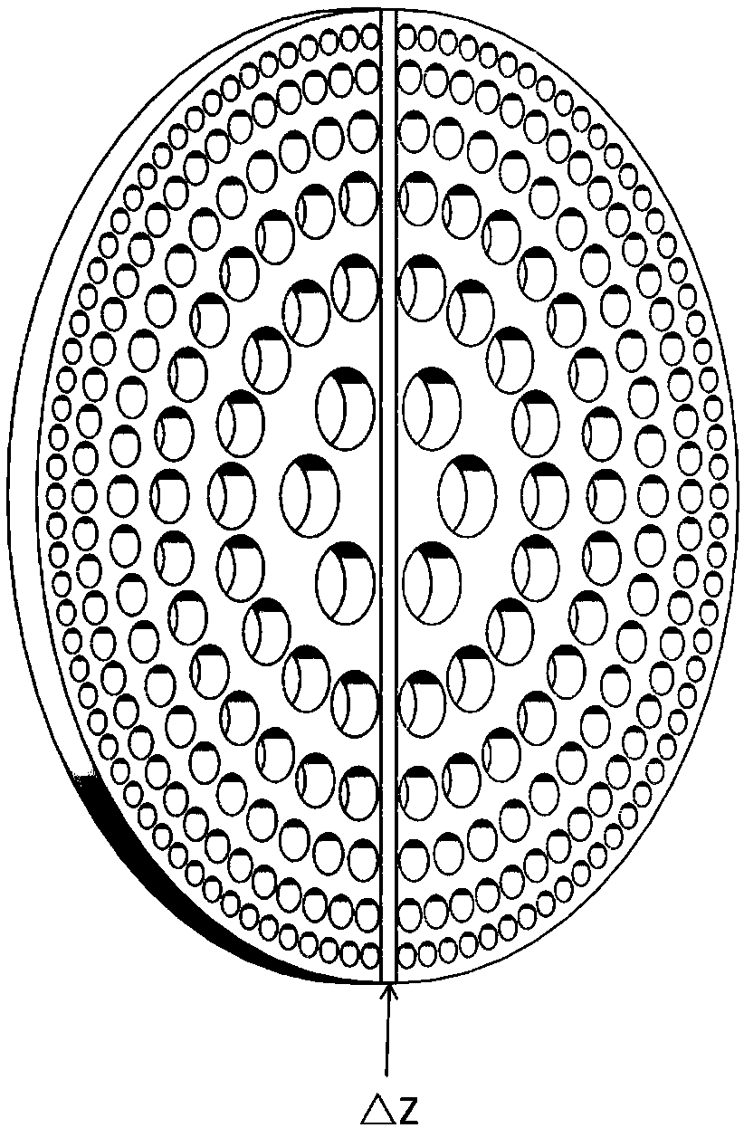 Method for manufacturing spliced large-caliber photon sieve