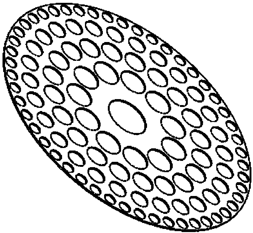 Method for manufacturing spliced large-caliber photon sieve