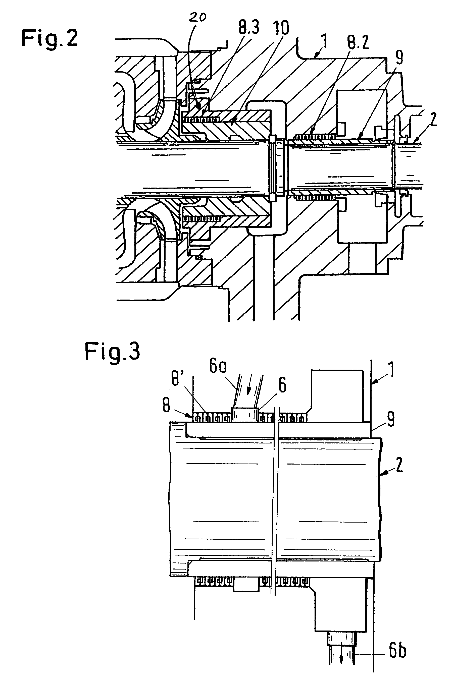 Pump for the transporting of fluids and of mixtures of fluids