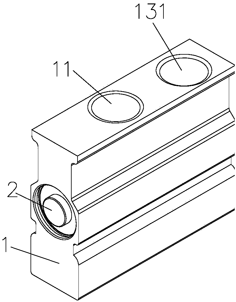 Thermostatic valve and thermal management system comprising same