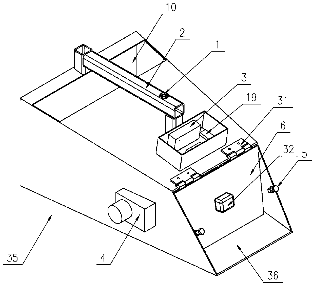 Handheld base fertilizer applying device and fertilizer applying method