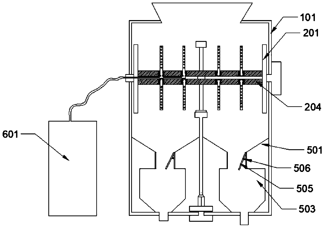 Degerming equipment for rhodiola rosea processing