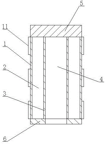 High-power filter core with function of sterilization