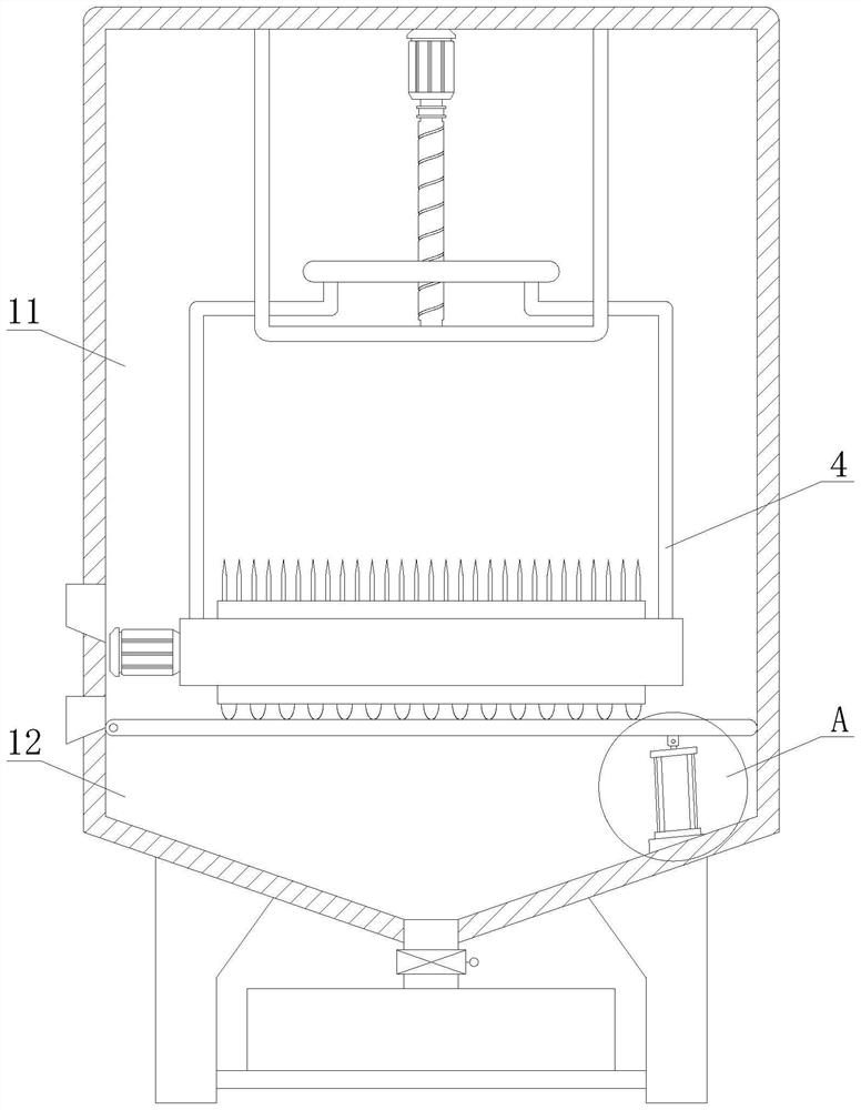 Device for recovering oil by leaching sesame oil residues and implementation method thereof