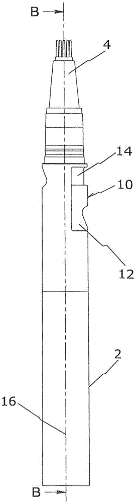 Metering dispenser for discharging an in particular pasty or viscous material, such as cosmetic cream, adhesive, and the like