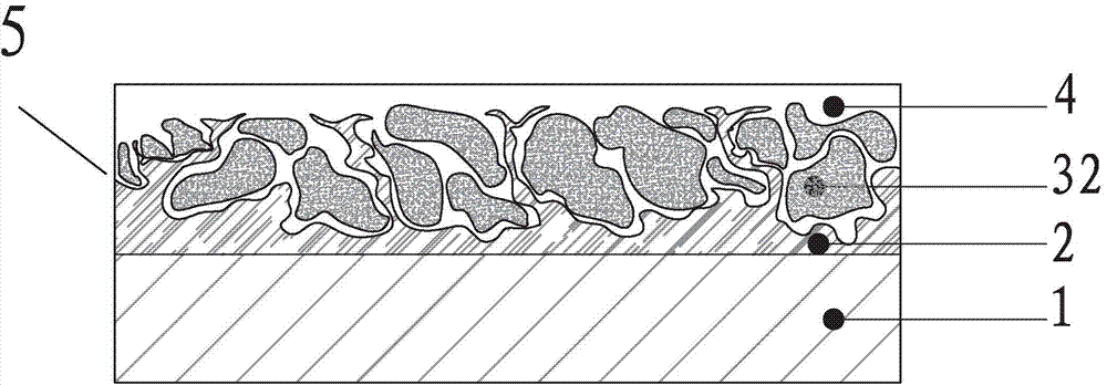 Ceramic brick with color-changing enamel layer, green body structure and production method of ceramic brick