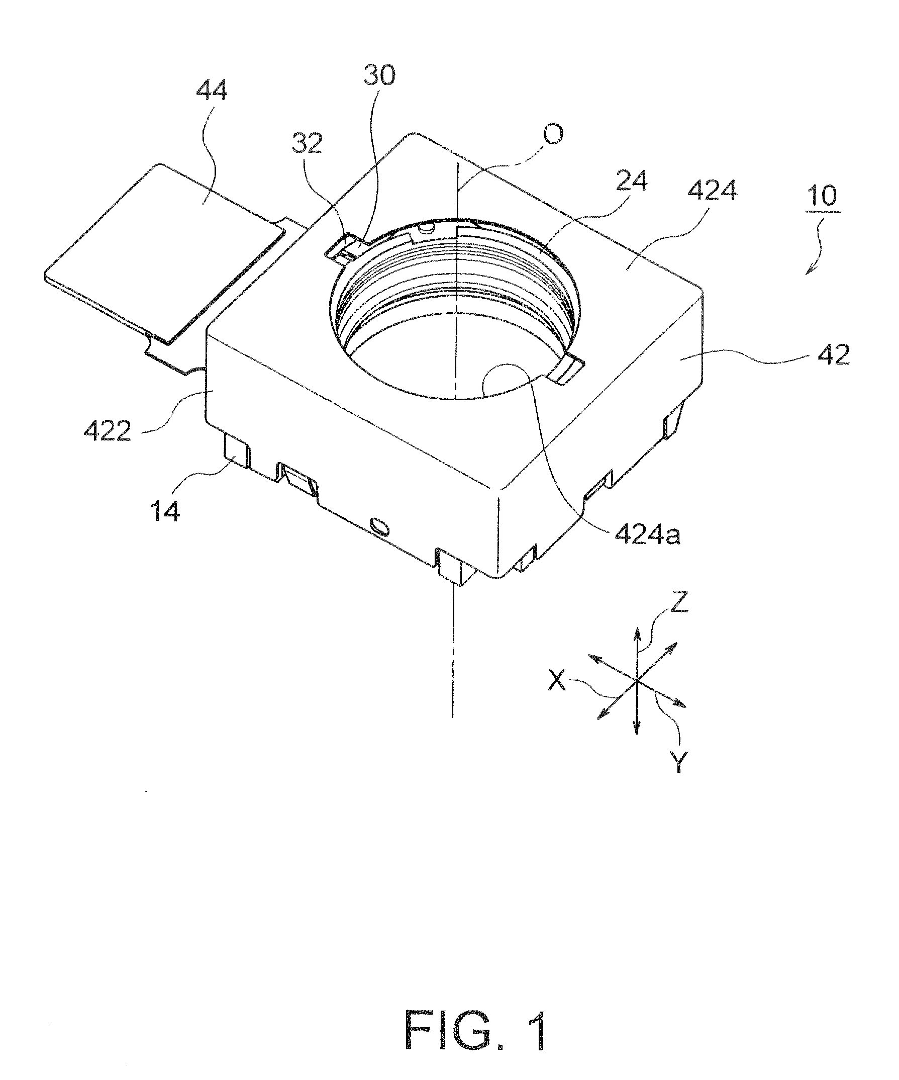 Lens holder driving device capable of avoiding deleterious effect on hall elements