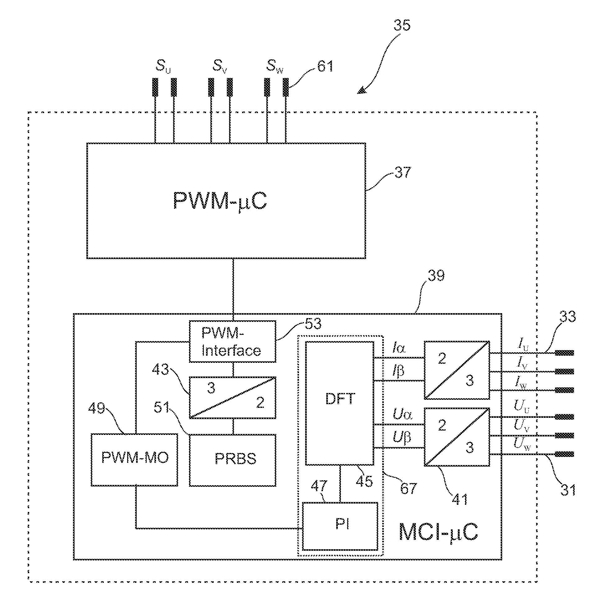 Apparatus And Method For Sensorless Identification Of Rotating Electrical Equivalent Circuit Parameters Of A Three-Phase Asynchronous Motor