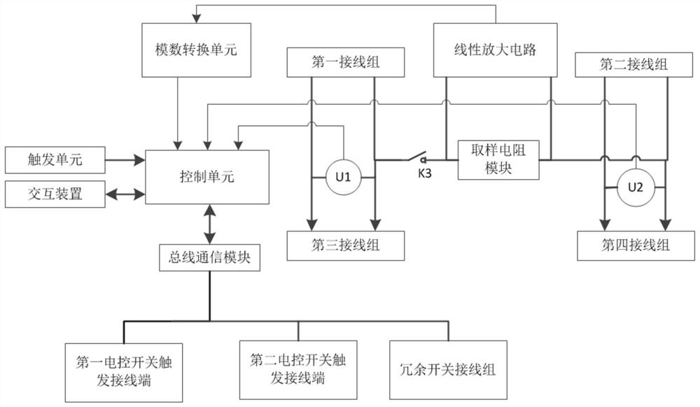 A battery monitoring device for an energy storage stack