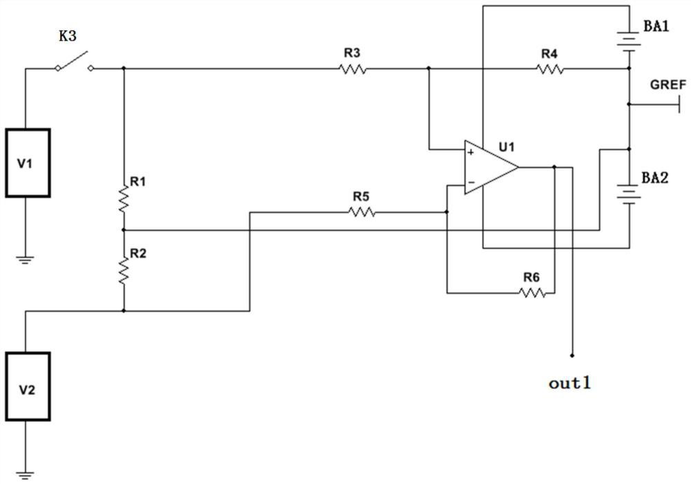 A battery monitoring device for an energy storage stack