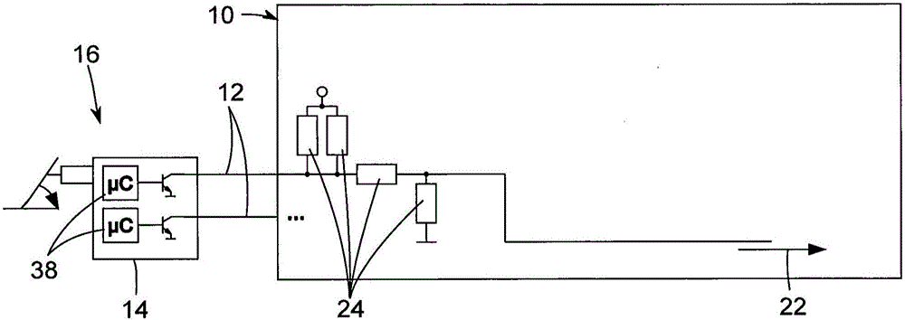 Method for determining the duty factor of a pulse-width-modulated signal by means of a vehicle control unit, and vehicle control unit