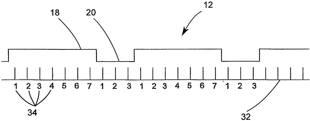 Method for determining the duty factor of a pulse-width-modulated signal by means of a vehicle control unit, and vehicle control unit