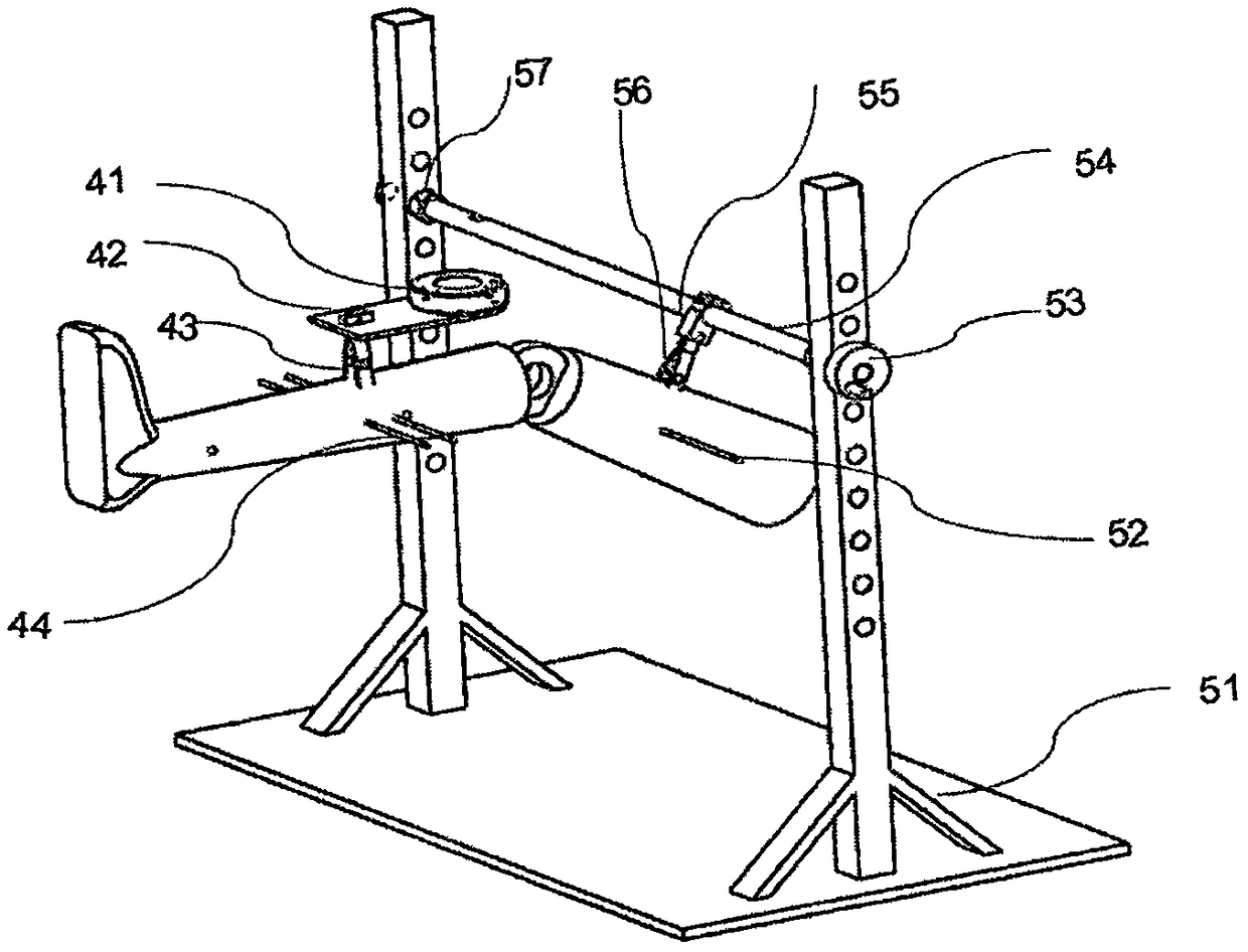 Measuring system for biomechanical characteristics of human cadaver knee joint cruciate ligament