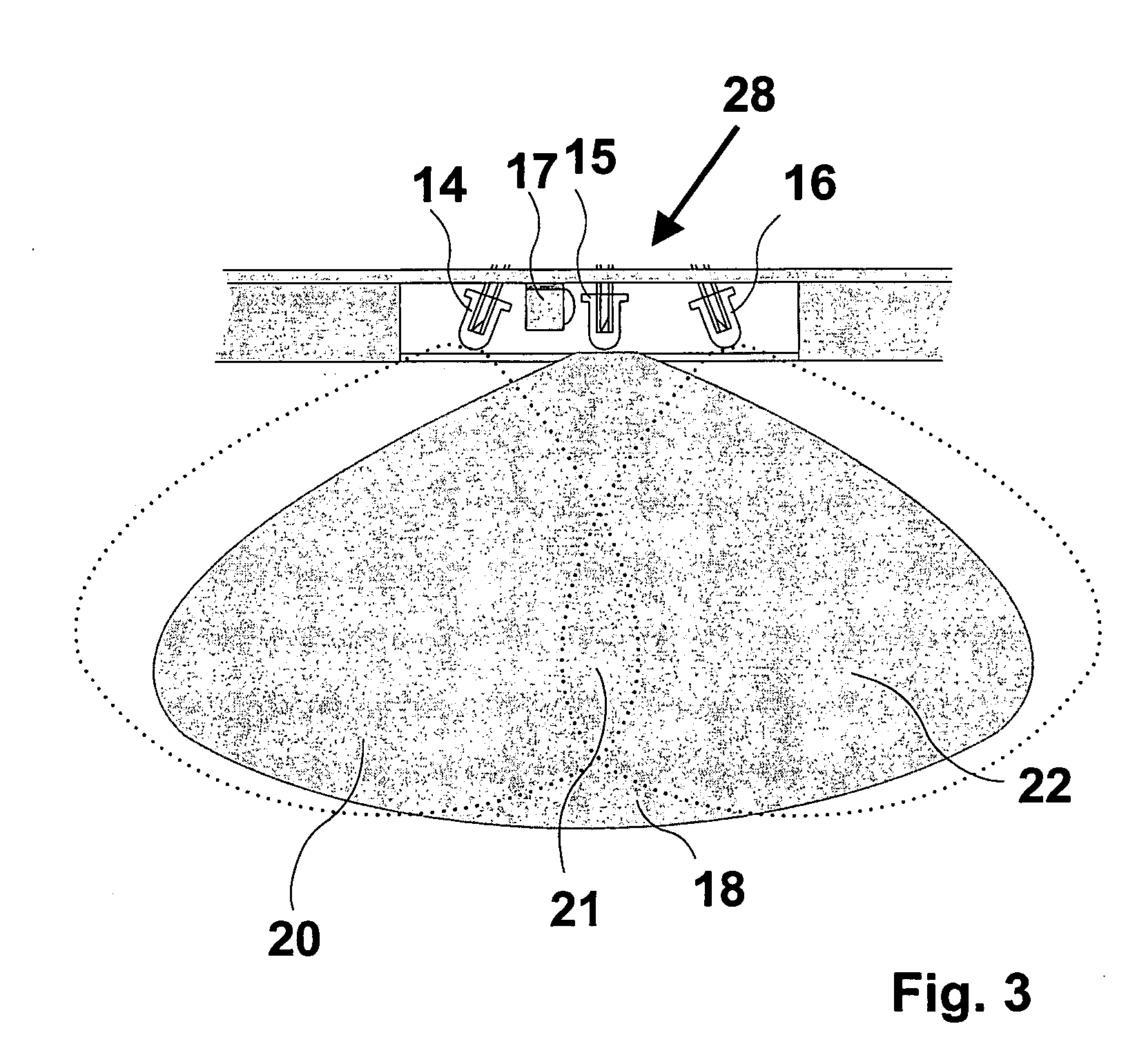 Device for controlling lighting, more especially inside the passenger compartments of vehicles and control , method therefor