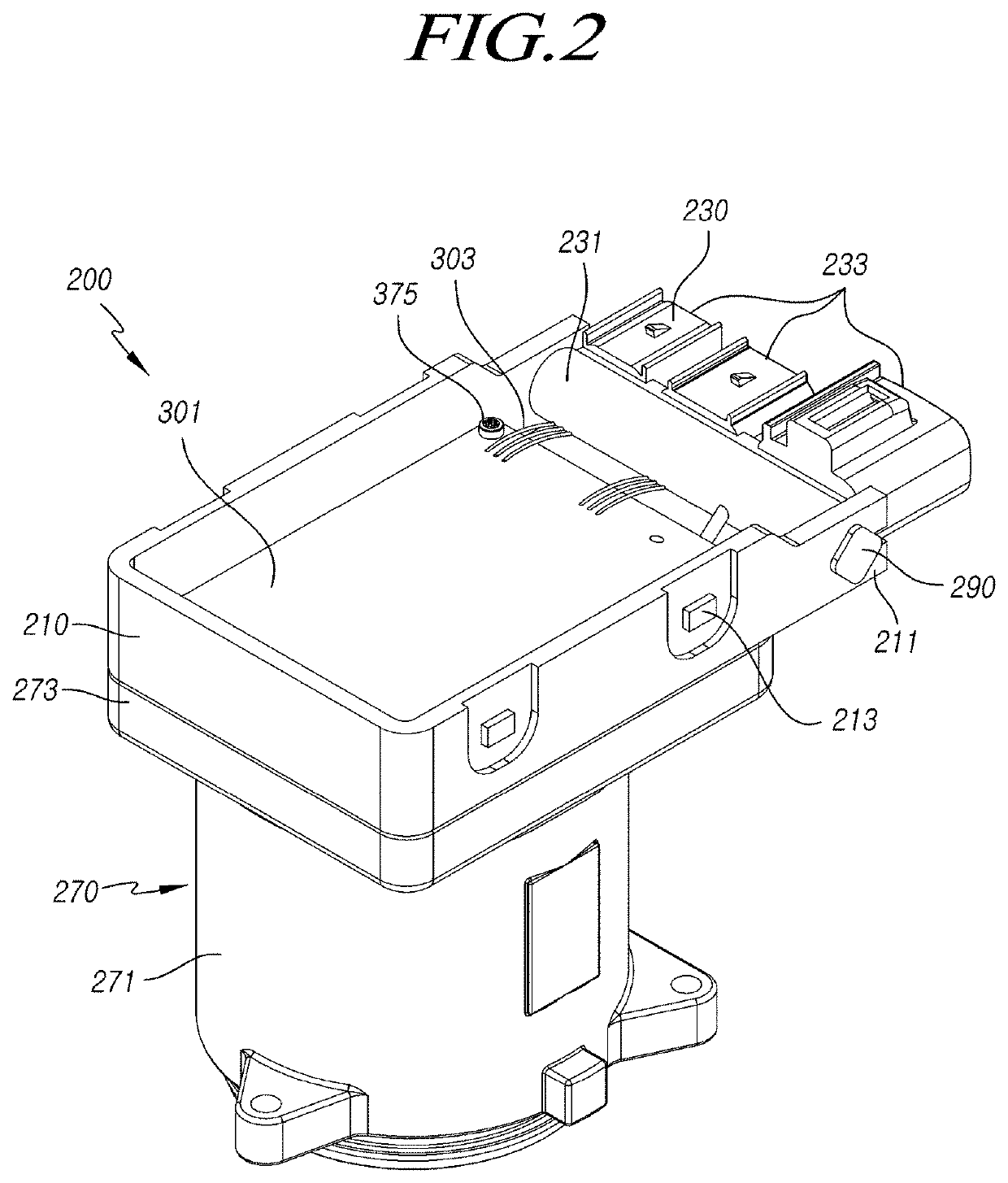 Electronic control unit of steering system for vehicle