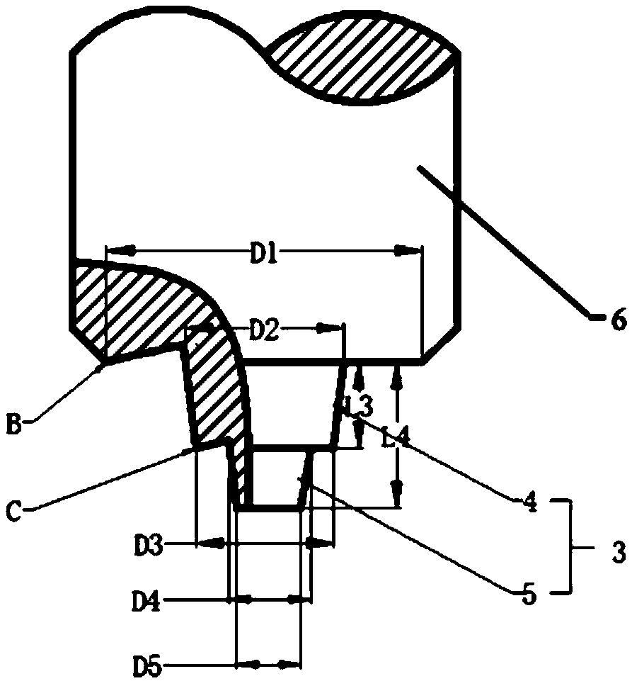 Welding device and method for improving hook-shaped defects of friction stir welding overlap joint