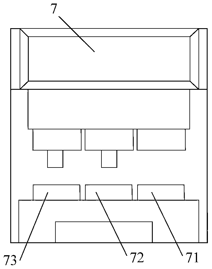 Fully-automatic continuous annular forging production line