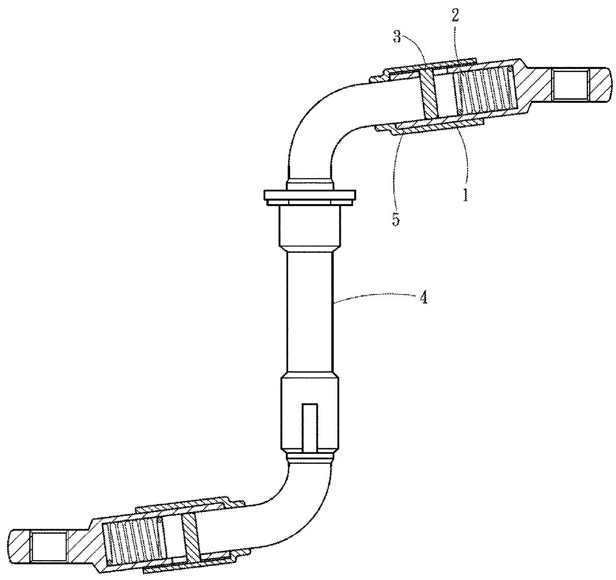 Collapsible connected crank having internal pressure springs