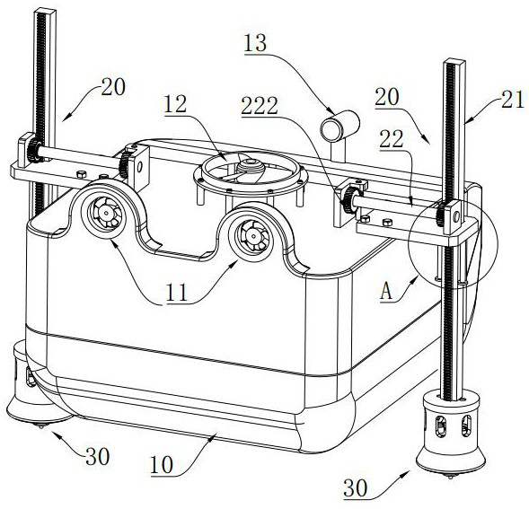 An underwater sediment automatic sampling device