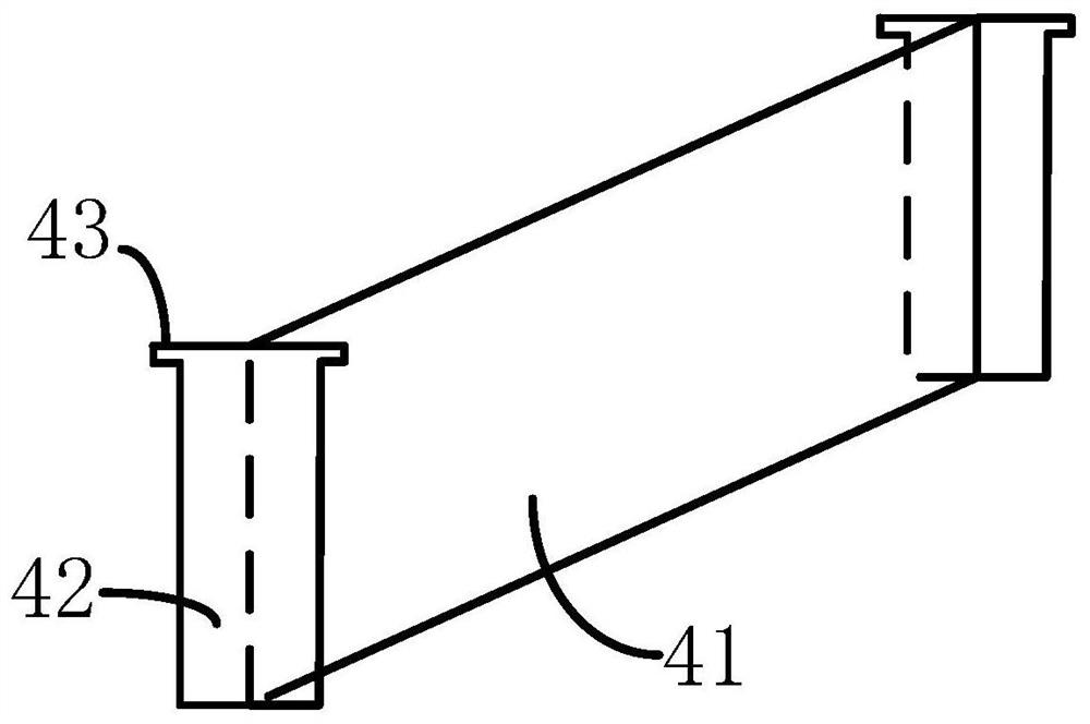 Double-row pile-slab foundation pit support system and its construction method