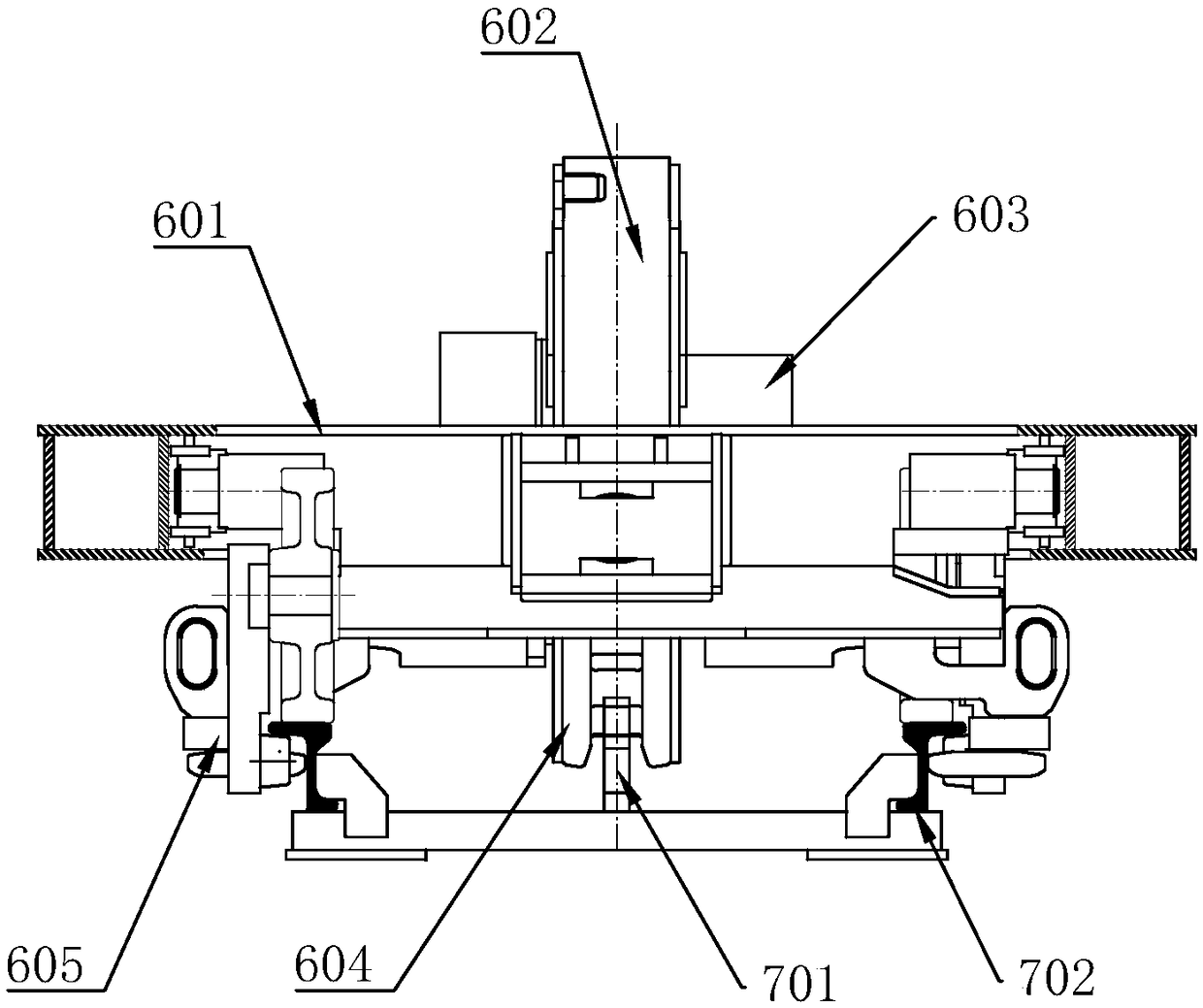 Rack Rail Sightseeing Car