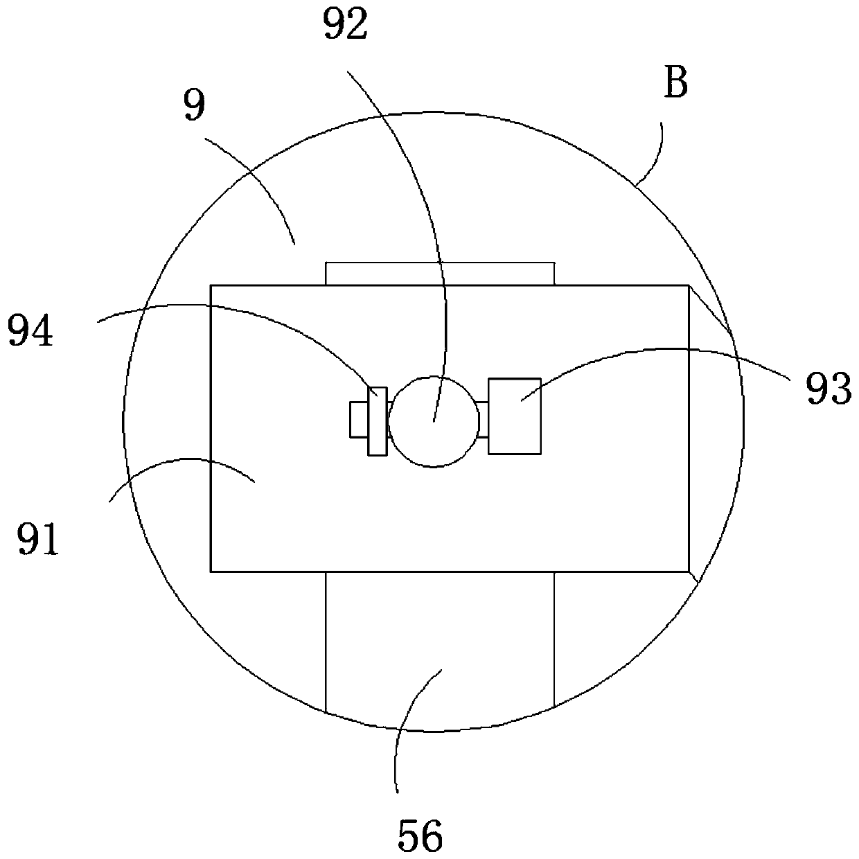 Automatic quantitative dosing platform for water environment treatment