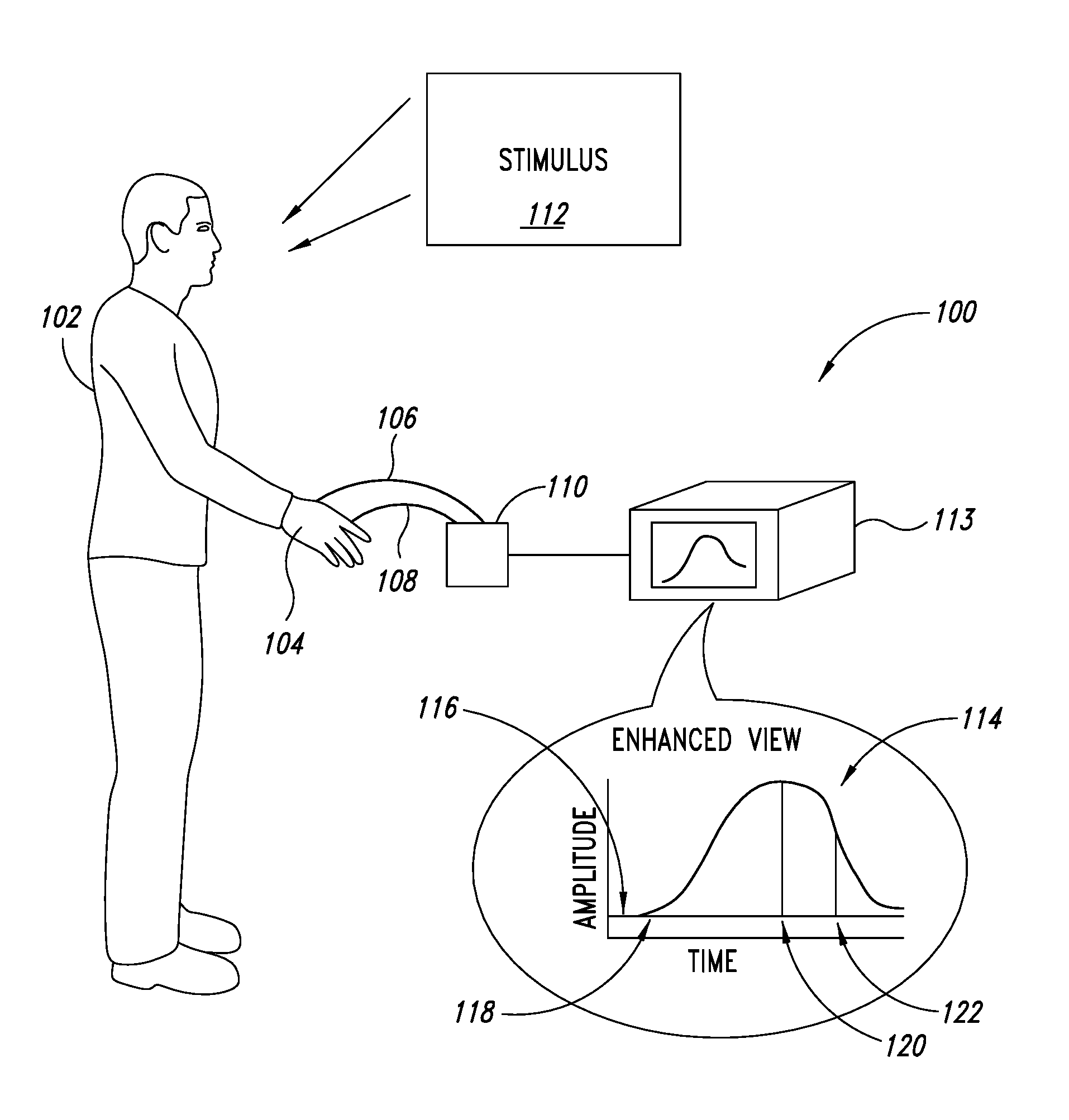 Biofeedback for a gaming device, such as an electronic gaming machine (EGM)