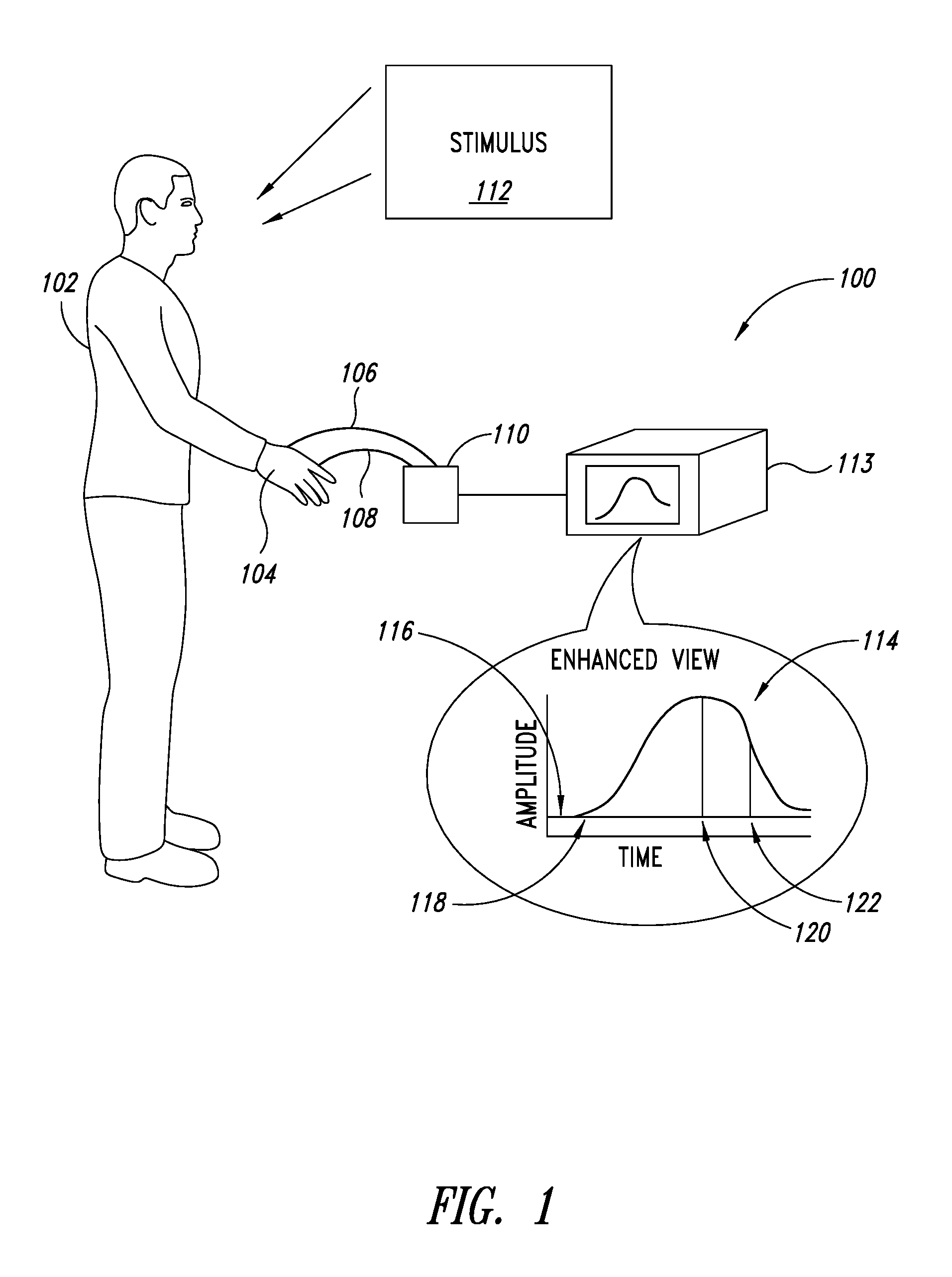 Biofeedback for a gaming device, such as an electronic gaming machine (EGM)