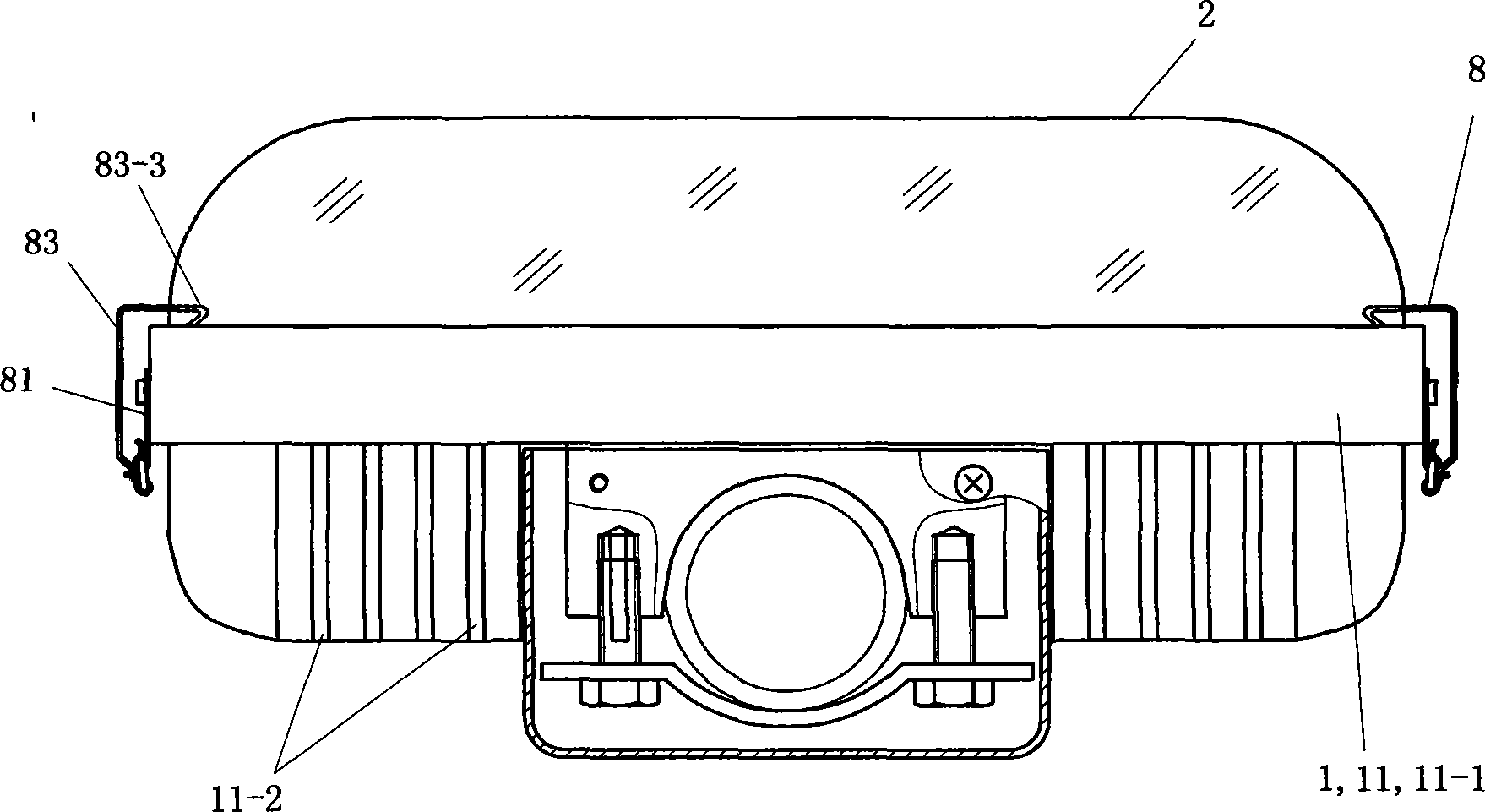 High-power LED road lamp