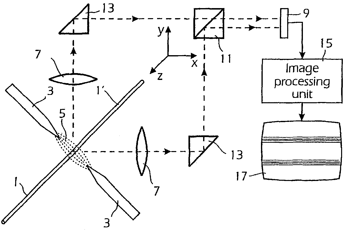 Method of splicing optical fibers with arc imagining and recentering