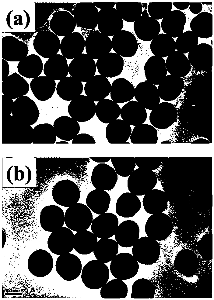 Method and device for enhancing fluorescence intensity of gold nanosphere