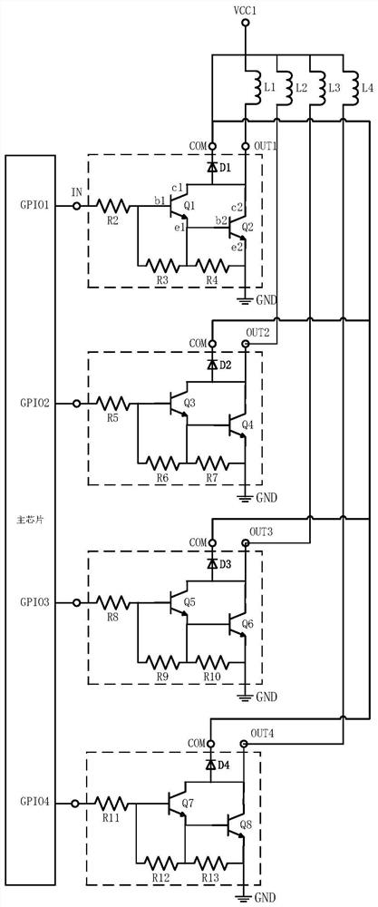 Electronic expansion valve control circuit and control method, air conditioner