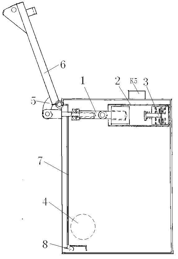 Mechanical and electrical integrated interlocking control device