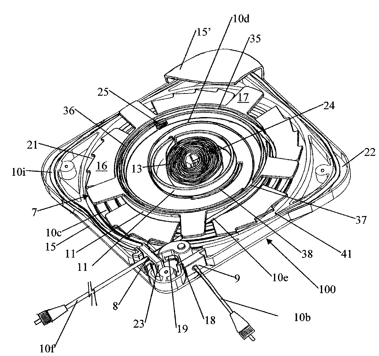 Fiber optic rotary coupling and devices