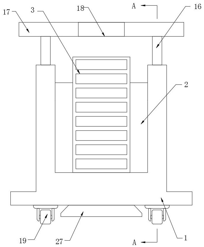 Integral lifting type automatic building construction platform