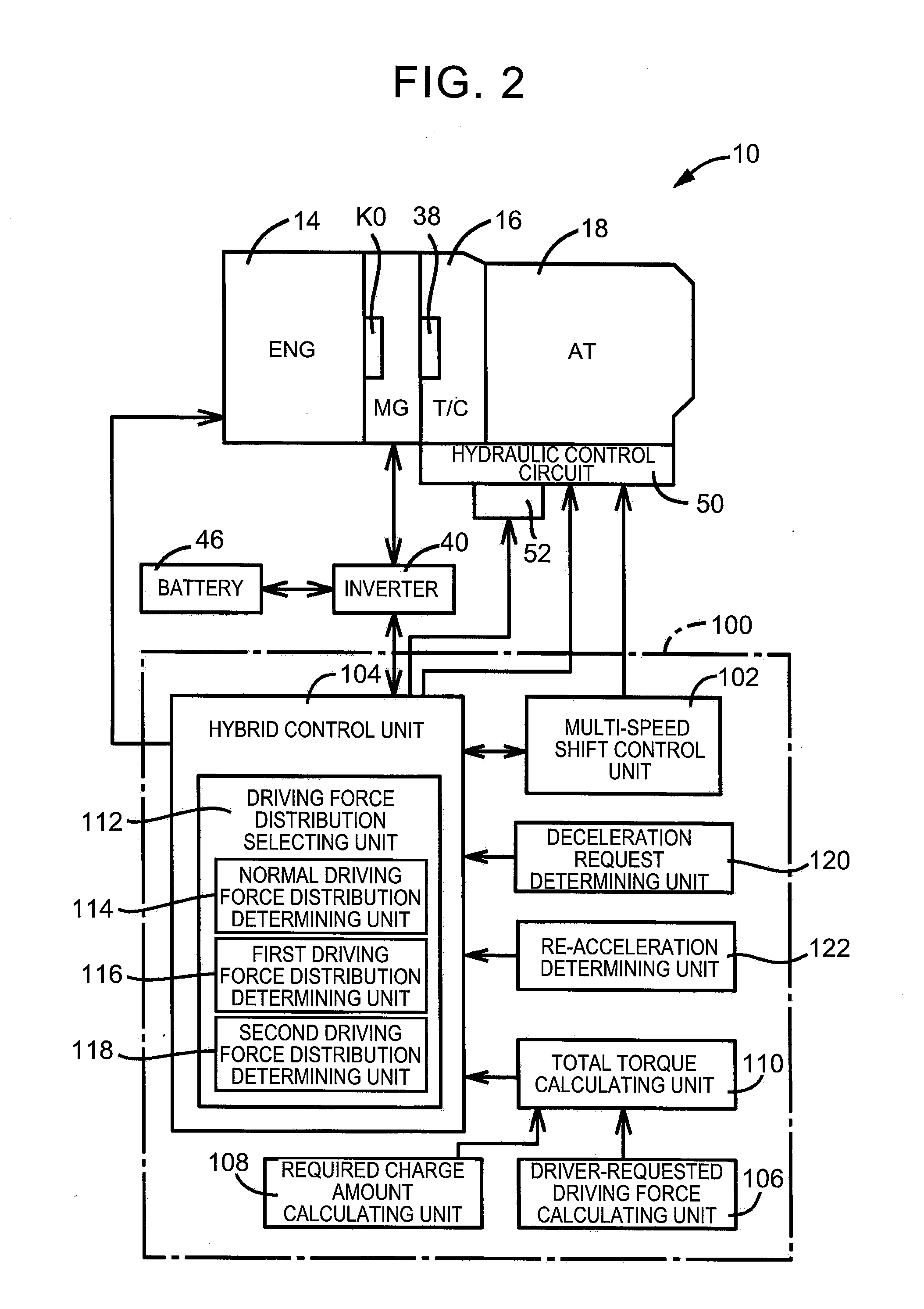 Control system and control method for hybrid vehicle