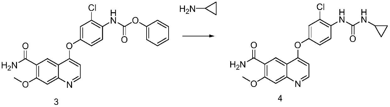 Preparation method of lenvatinib and its salts