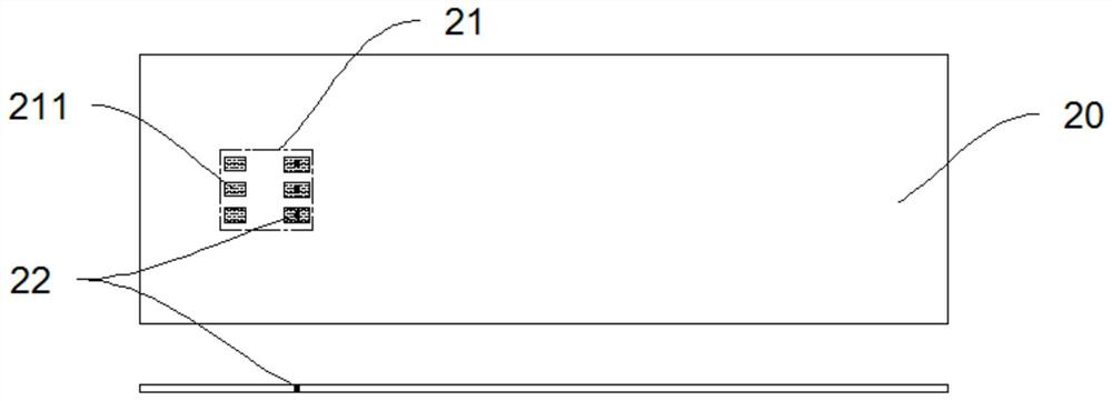 Integrated circuit board structure of electrochemical detection electrode and manufacturing method of integrated circuit board structure