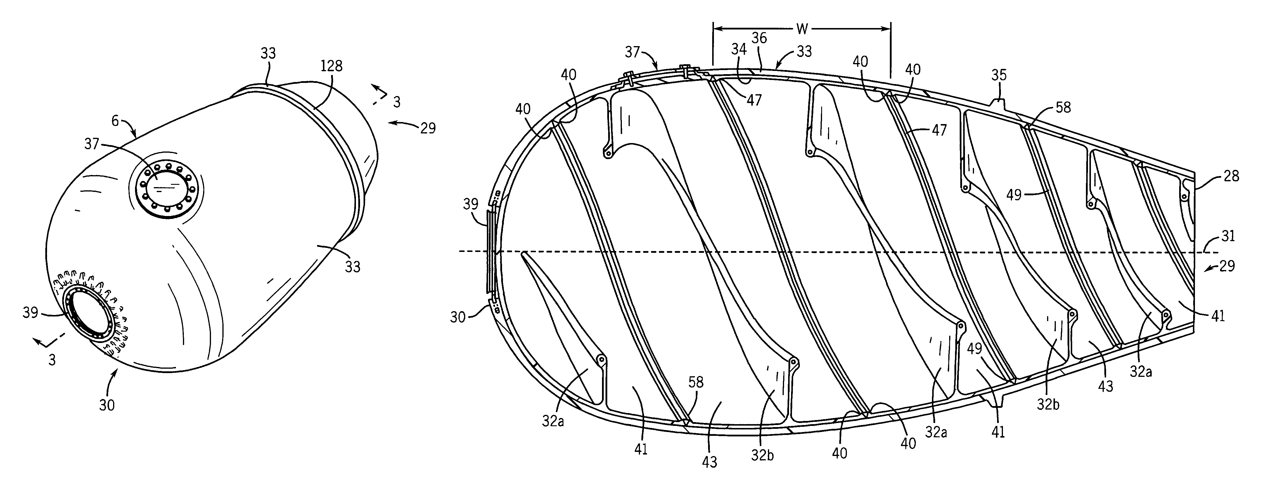 Concrete batch plant with polymeric mixer drum