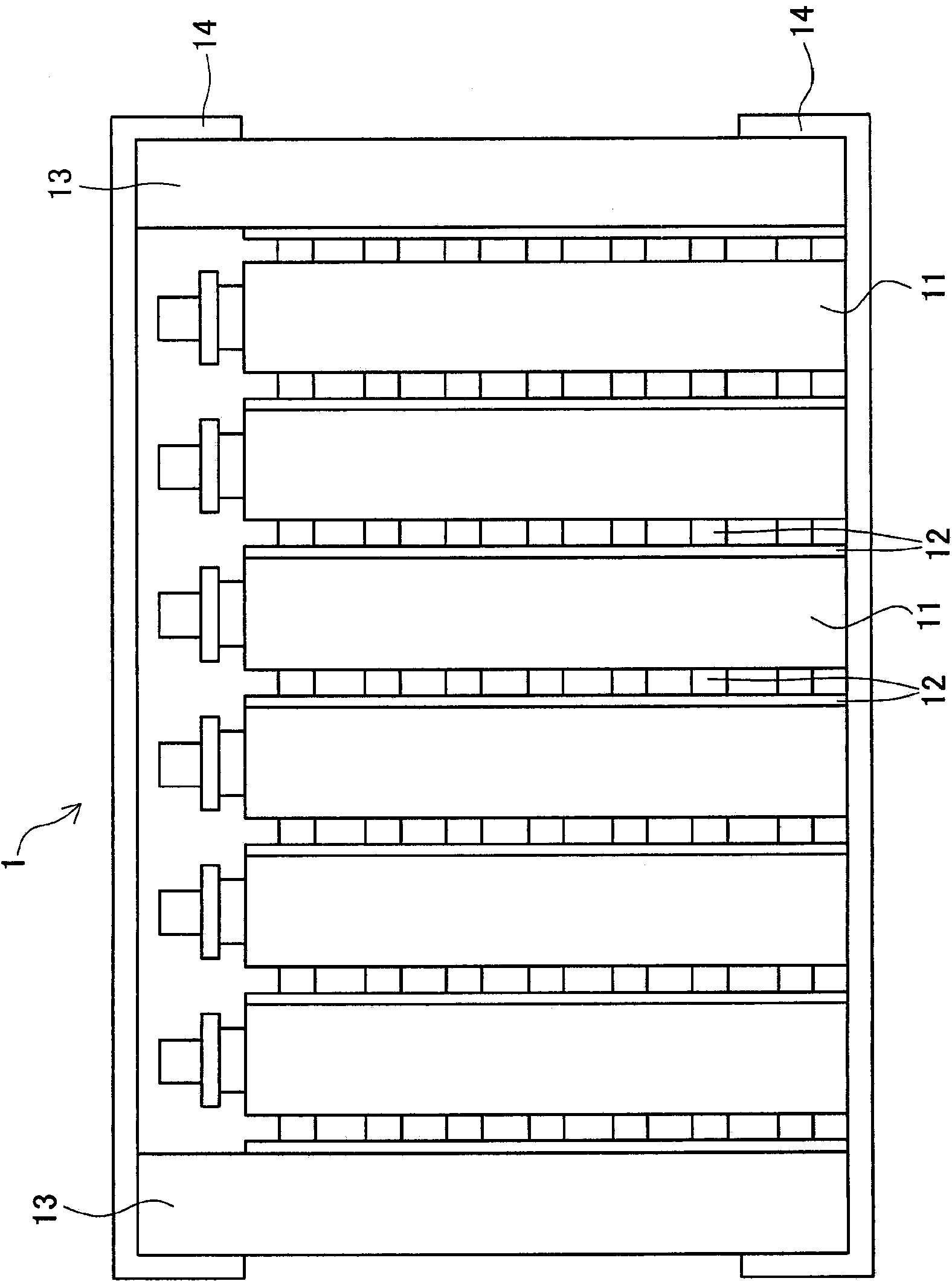 Secondary battery assembly