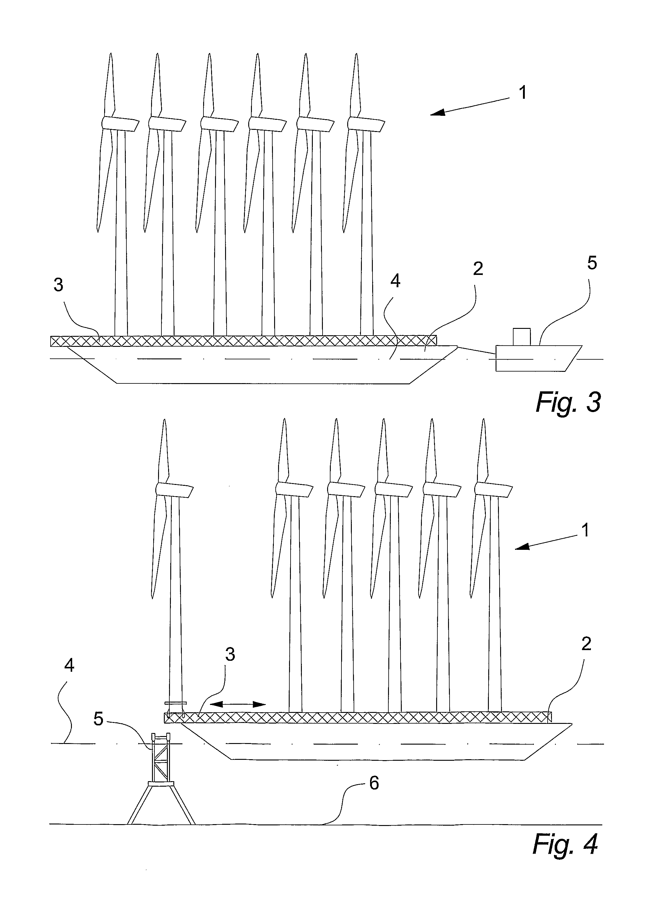 Method for installing an offshore wind turbine and a barge system