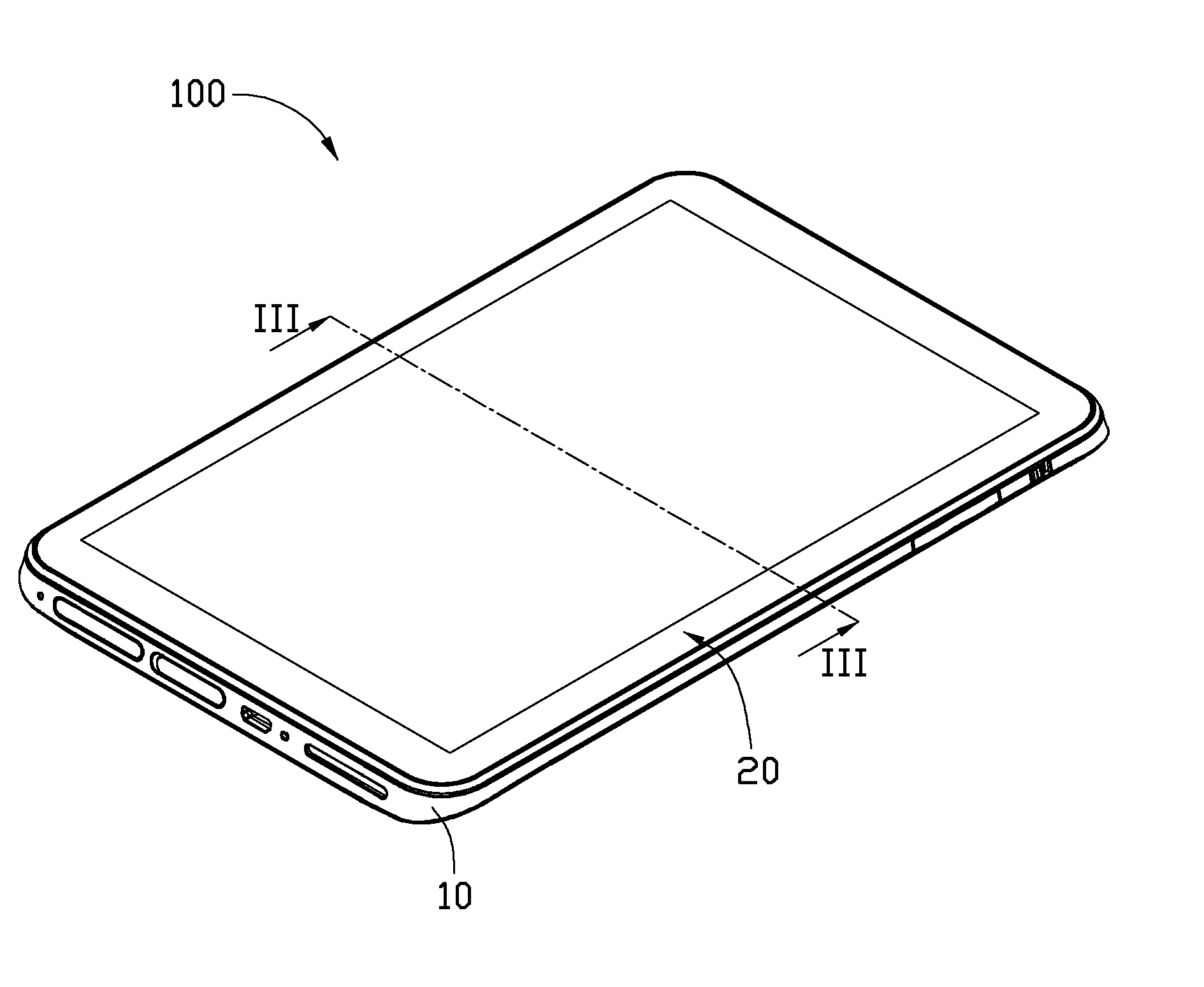 Touch sensitive display module and electronic device using the same