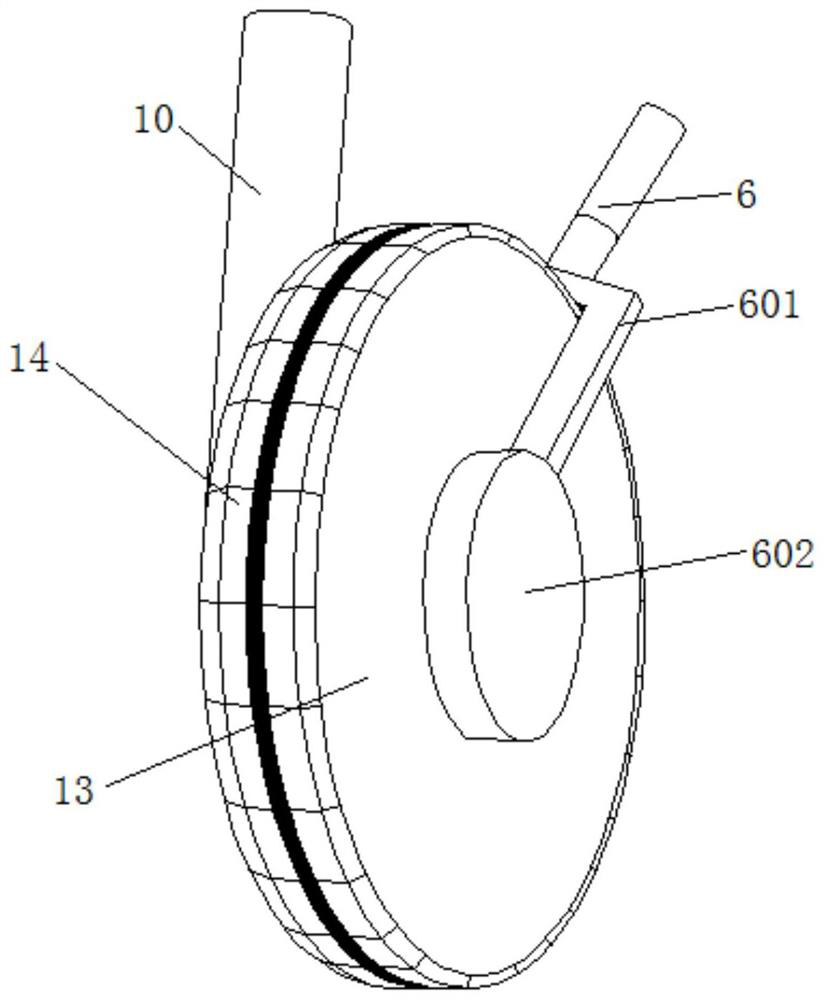 Rerailer assistance device capable of ensuring gravity center stability and reducing headstock return errors