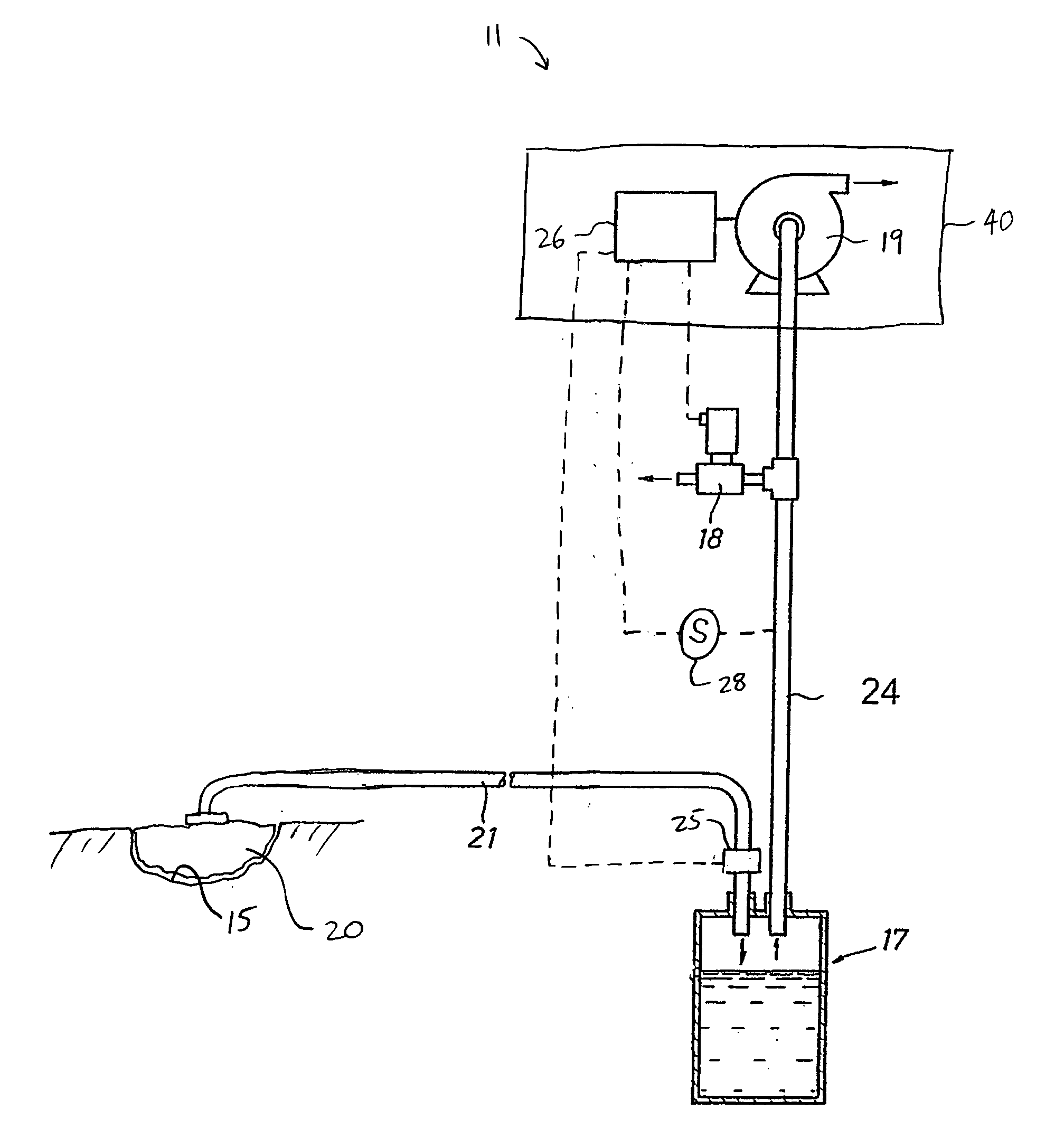 System and method for determining a fill status of a canister of fluid in a reduced pressure treatment system