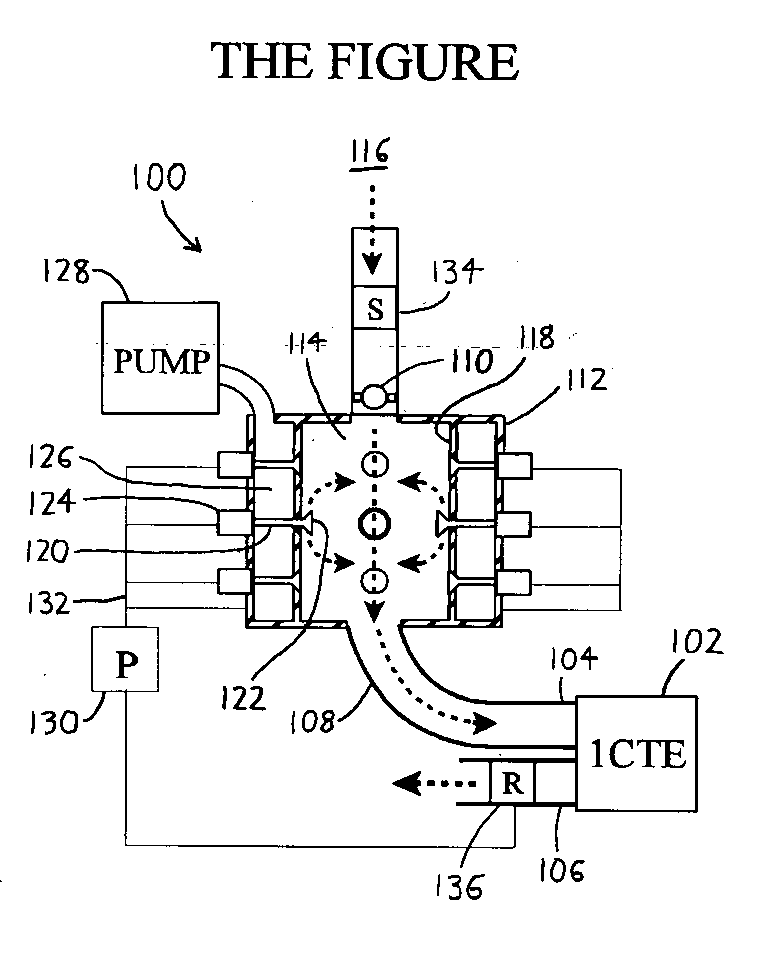 Engine testing device which simulates dynamic gas exchange