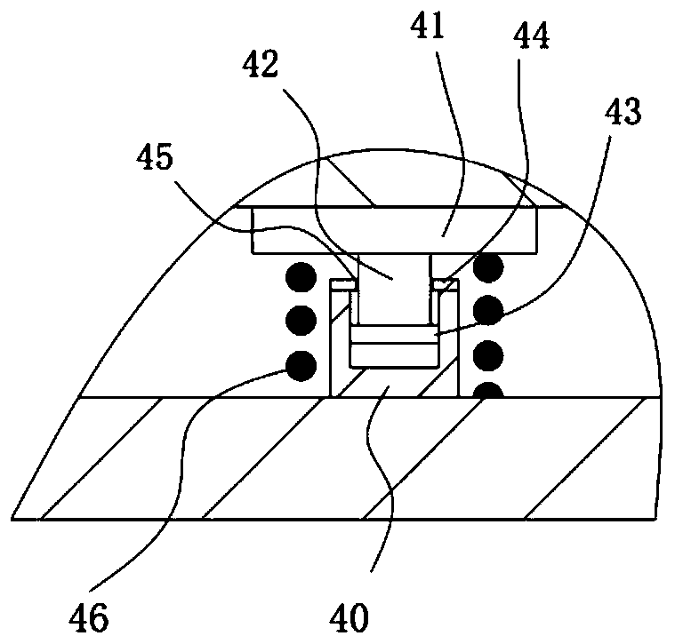 Machine tool base mechanism of small engraving and milling machine