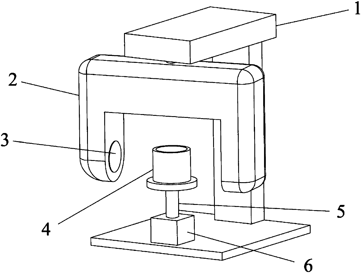 Calibration method and device for hollow powder in metal powder